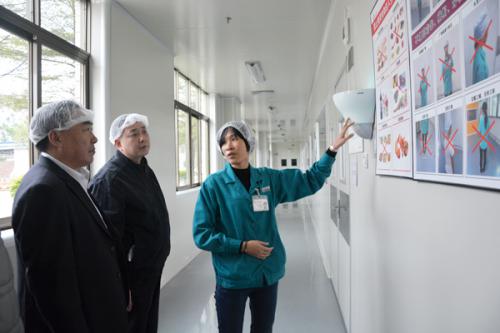 中国科学院张偲院士、拉萨科学技术学院曾峥书记带队调查我司院士工作站